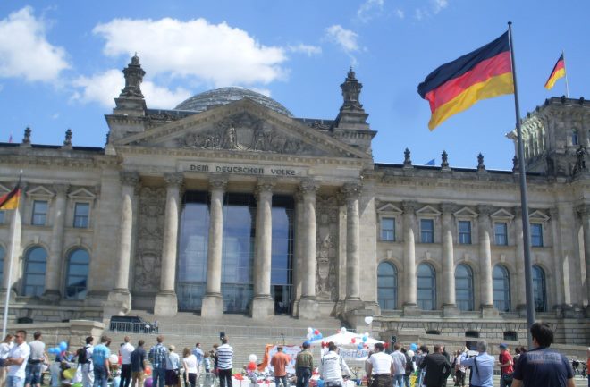 Bundestag vor Beginn