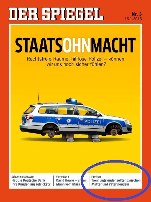 Spiegel 3 16 Kinder sollten pendeln weil sie beide Eltern behalten